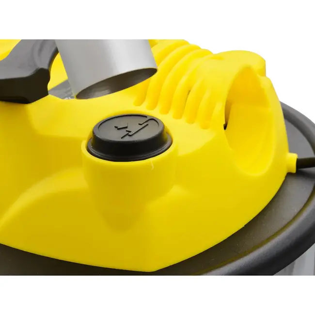 GEKO Asstofzuiger - 20L - RVS - Met stofschudfunctie - 1600W