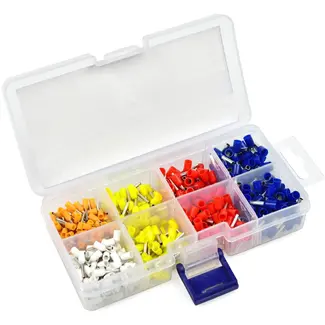 GEKO Isolatiehulzen set - kabelafwerking - 500 stuks - diverse maten