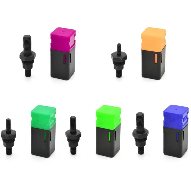 GEKO Set adapters voor blindklinkmoeren - chroom-molybdeen staal - 5 maten M5-M12