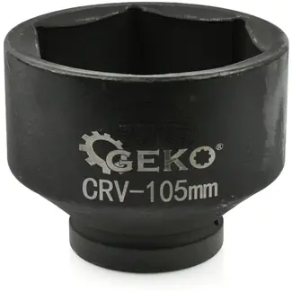 GEKO Impact dopsleutel - 1" aandrijving - 105 mm - Chroom-Vanadium staal