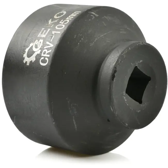 GEKO Impact dopsleutel - 1" aandrijving - 105 mm - Chroom-Vanadium staal