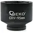 GEKO Impact dopsleutel - robuust CrV staal - 95 mm - voor zware klussen