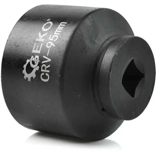 GEKO Impact dopsleutel - robuust CrV staal - 95 mm - voor zware klussen