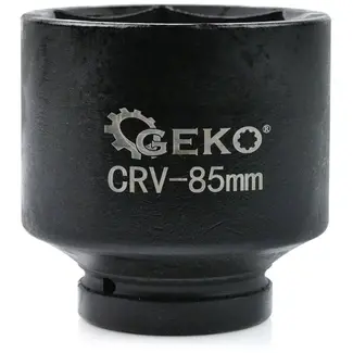 GEKO Impact dopsleutel - robuust CrV staal - 85 mm - voor zware klussen