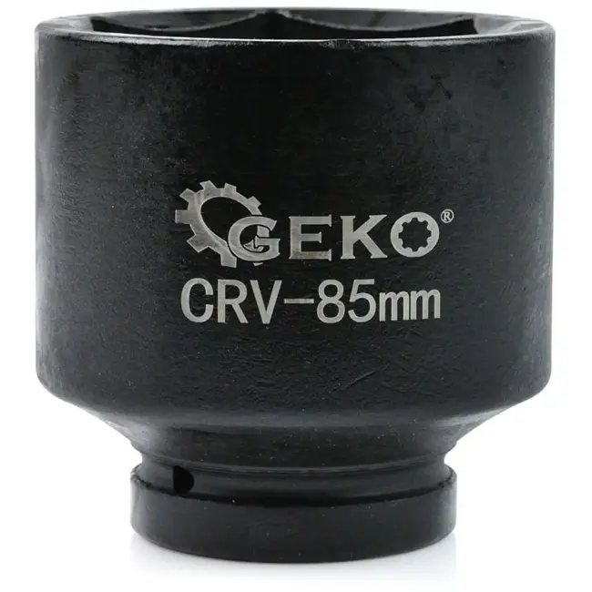 GEKO Impact dopsleutel - robuust CrV staal - 85 mm - voor zware klussen