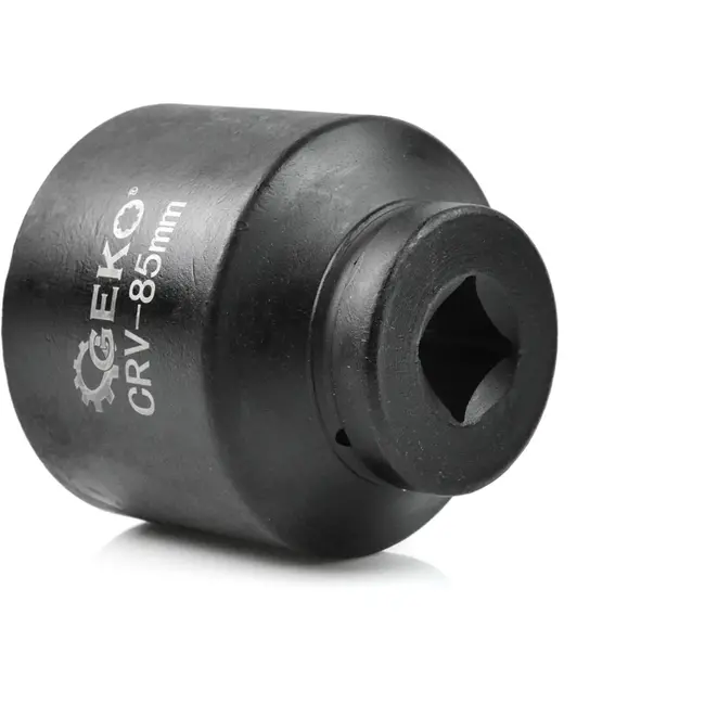 GEKO Impact dopsleutel - robuust CrV staal - 85 mm - voor zware klussen