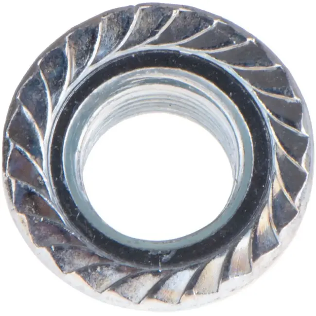 GEKO Zeskantmoer met flens - robuust ontwerp - duurzame bevestiging