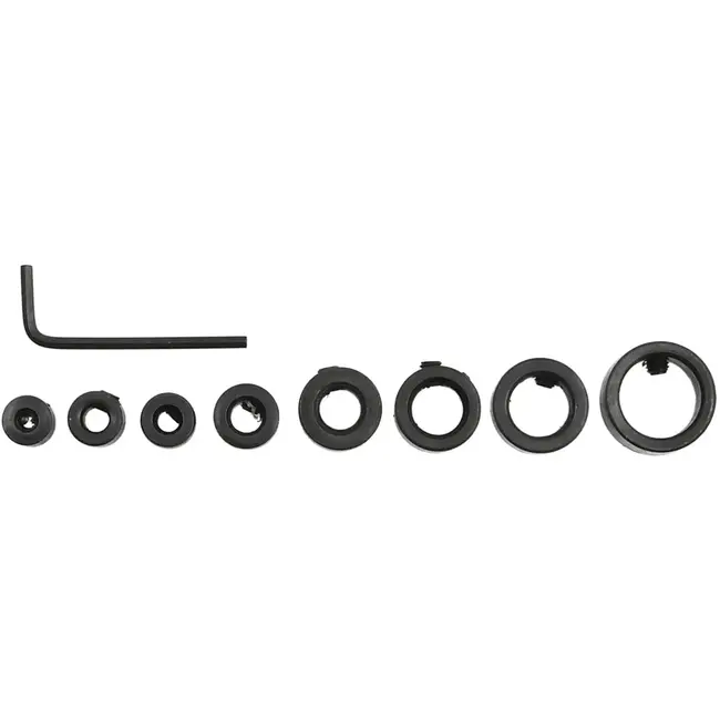 GEKO Boorset dieptestoppers - 8-delig - 3-16 mm - precisie en gemak