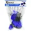 GEKO Reinigingsborstelset - 3 stuks - Nylon - Diverse vormen - Voor boormachine