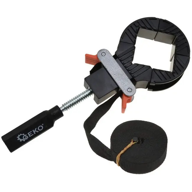 GEKO Verstelbare bandklem - 4m lengte - robuuste nylon band - XL formaat