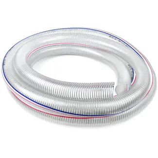 GEKO Soepele zuigslang - 50 mm - 5 meter - Weerbestendig materiaal - Versterkt met spiraaldraad