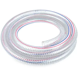 GEKO Soepele zuigslang - 25 mm - 5 meter - Weerbestendig - Versterkt met spiraaldraad