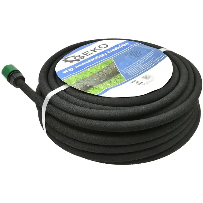 GEKO Soaker slang - 30m - Directe wortelzone bewatering - Porous materiaal - Geschikt voor lage waterdruk
