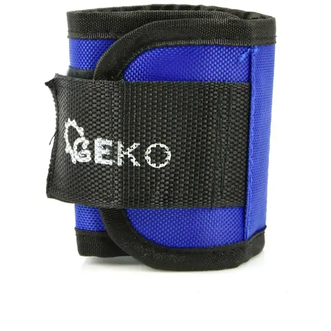 GEKO Magnetische polsband - Duurzaam nylon - Handige bevestiging - 310mm lang