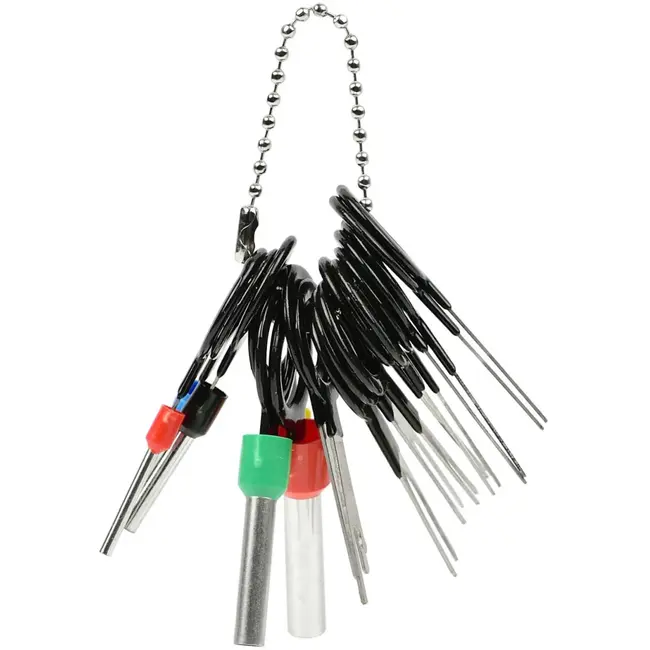 GEKO Set van 38 pinverwijderaars - ideaal voor elektrische reparaties