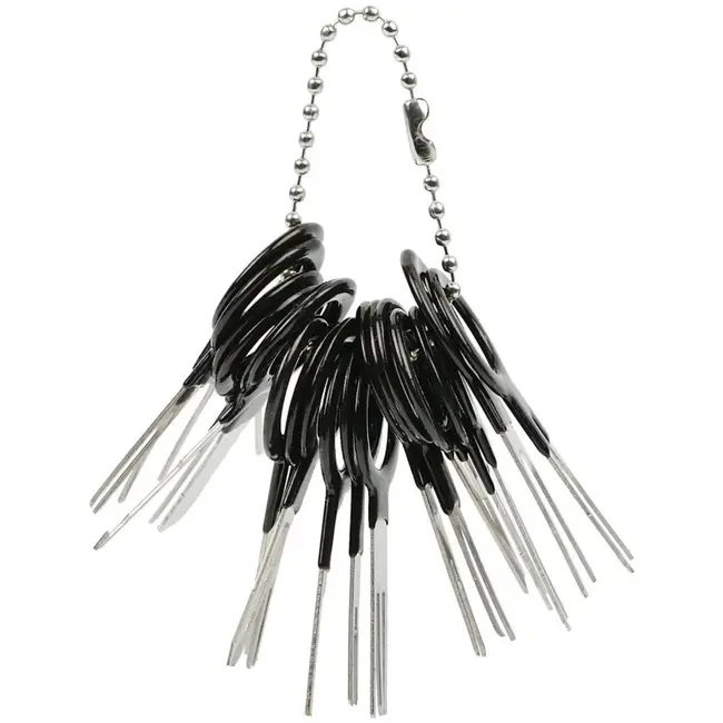 GEKO Set van 38 pinverwijderaars - ideaal voor elektrische reparaties