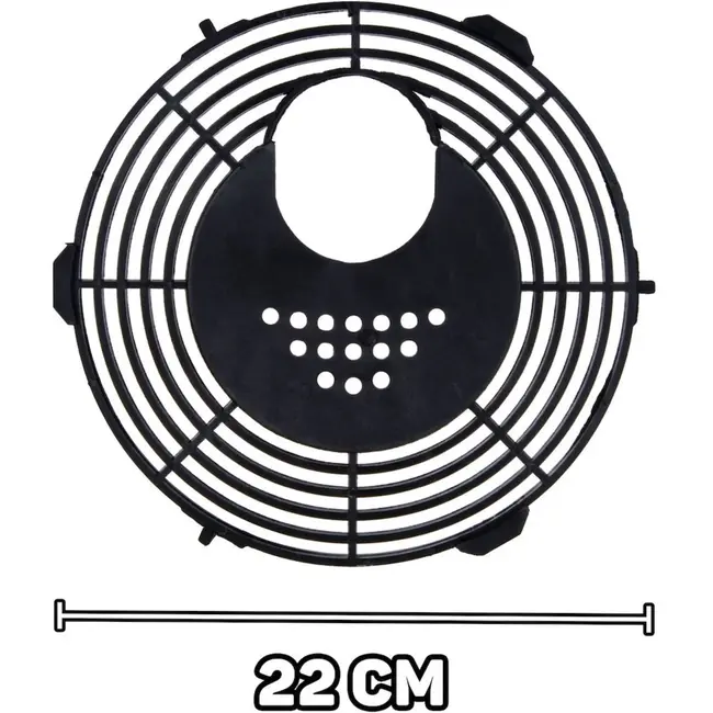 GEKO Luchtinlaatrooster - Geschikt voor G80421 en G80425 - Duurzaam ontwerp