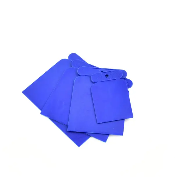 GEKO Plastic schraperset - 4 maten - Flexibel en oplosmiddelbestendig