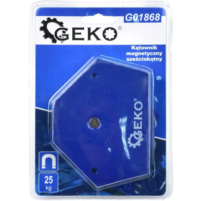 GEKO Magnetische lassteun - Multi-hoek - 25 kg draagvermogen - Hexagonaal ontwerp