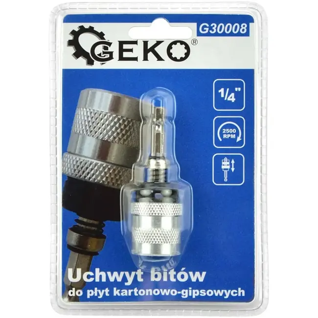 GEKO Adaptor voor gipsplaten - Stalen ring - Diepte-instelling - 75 mm