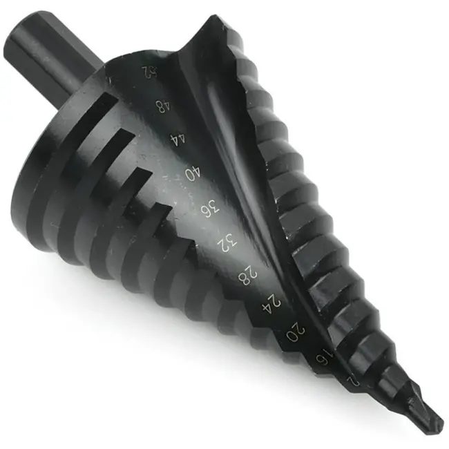 GEKO Stepboor - HSS TiAlN - 4-52 mm - Voor metaal en kunststof