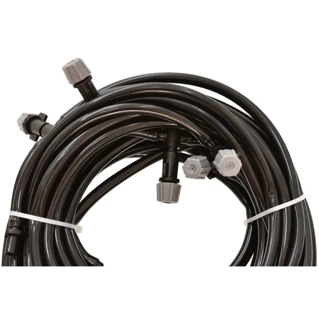 GEKO Tuinnevelslang - 10 meter - Inclusief 10 sproeiers en aansluitstukken