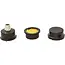 GEKO Luchtcompressorfilter - Metalen behuizing - 20,5 mm schroefdraad - Filterpapier element