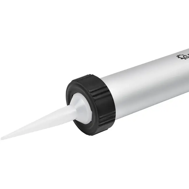 GEKO Aluminium kitpistool - 600 ml - Roterende buis - Staal en aluminium