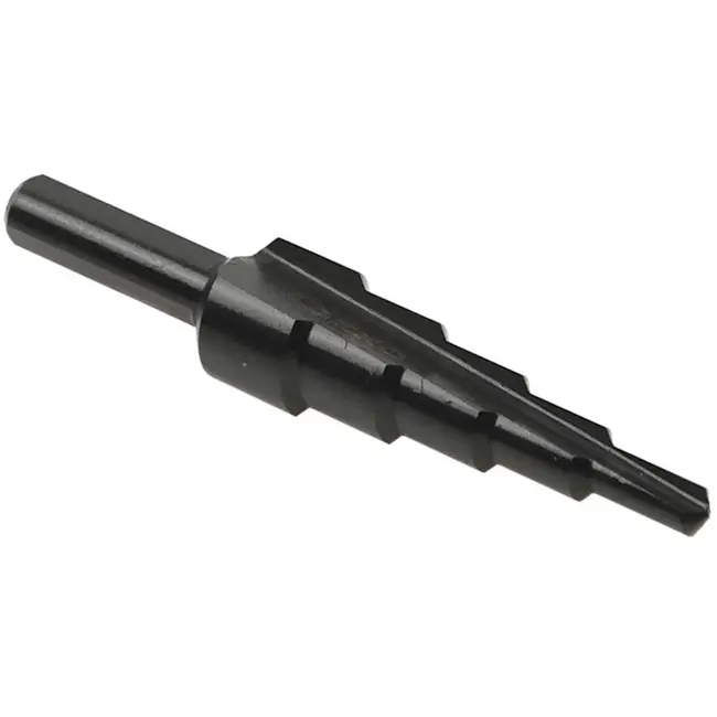 GEKO Trapboor - HSS Staal - TiAlN Coating - 4-12 mm - Voor Moeilijk Bewerkbare Materialen