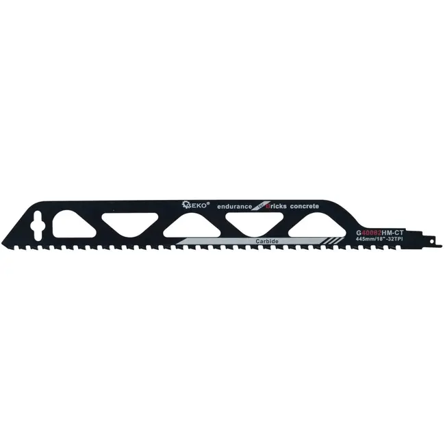 GEKO Sabelzaagblad - Beton en Baksteen - Carbide Tips - 455 mm