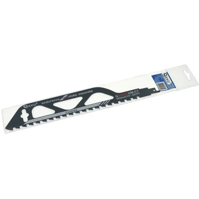GEKO Betonzaagblad - 305 mm - Staal met carbide tips - Voor cellenbeton en cement