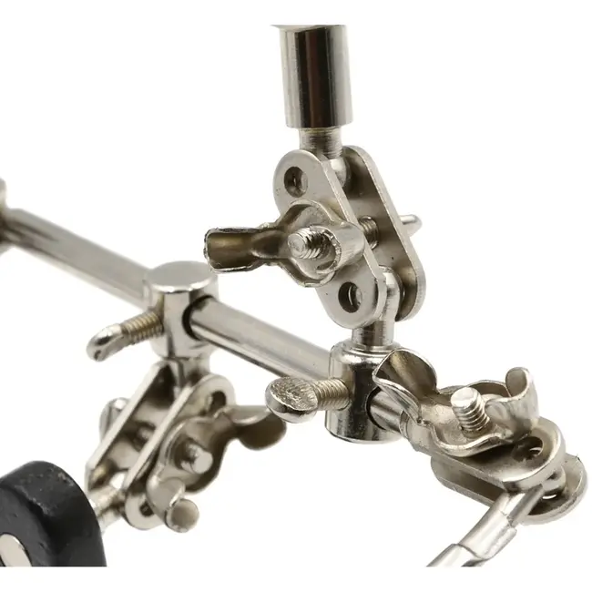 GEKO Derde hand soldeerhulp - precisiewerk - vergrootglasfunctie