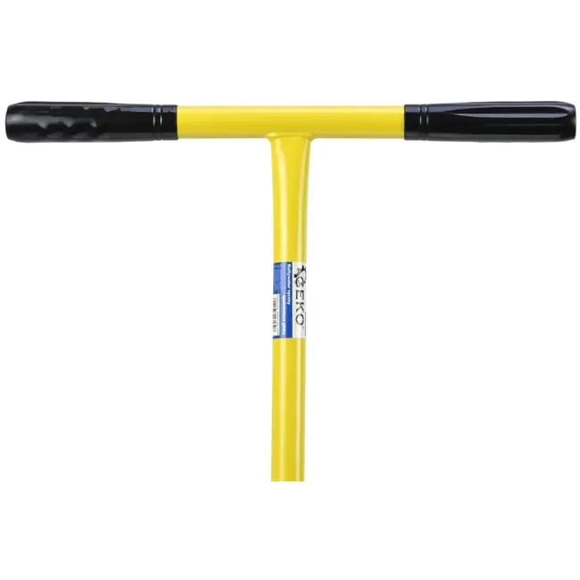 GEKO Handmatige tuinfrees - Ergonomische T-greep - Stalen schacht - Voor compacte grond