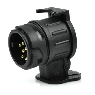 GEKO Adapter - 13-naar-7-pins - Weerbestendig - Hoogwaardig kunststof - 12V