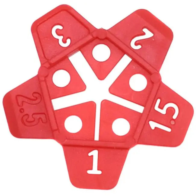 GEKO Tegelkruisjes - Universeel Systeem - Verstelbare Breedte - Herbruikbaar - 100 stuks