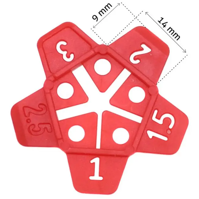 GEKO Tegelkruisjes - Universeel Systeem - Verstelbare Breedte - Herbruikbaar - 100 stuks