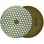 GEKO Diamant polijstpad - Droog gebruik - 125 mm - Klittenband bevestiging