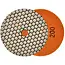 GEKO Diamant polijstpad - Droog gebruik - Korrel 200 - 125 mm - Velcro bevestiging