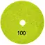 GEKO Diamant polijstpad - Korrel 100 -125mm - Droog gebruik - Velcro bevestiging