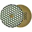 GEKO Diamant polijstpad - 100mm - Droog gebruik - Klittenband bevestiging