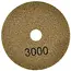 GEKO Diamant polijstpad - 100mm - Droog gebruik - Klittenband bevestiging