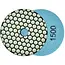 GEKO Diamant polijstpad - 100 mm - Droog gebruik - Klittenband bevestiging