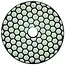 GEKO Diamant polijstpad - 100 mm - Droog gebruik - Klittenband bevestiging