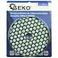 GEKO Diamant polijstpad - 100 mm - Droog gebruik - Klittenband bevestiging