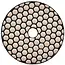 GEKO Diamant polijstpad - 100 mm - Droog gebruik - Klittenband bevestiging