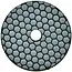 GEKO Diamant polijstpad - 100 mm - Droog gebruik - Klittenband bevestiging