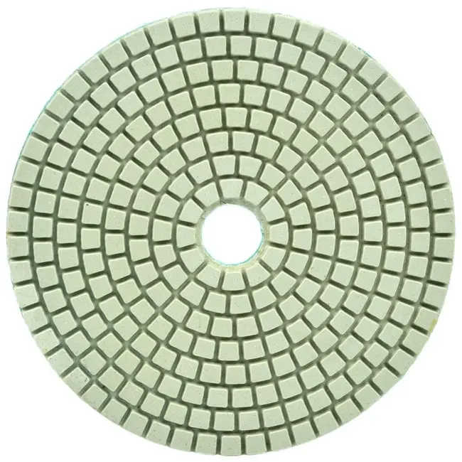 GEKO Diamant polijstpad - 125 mm - Voor nat gebruik - Klittenbandbevestiging - G1500