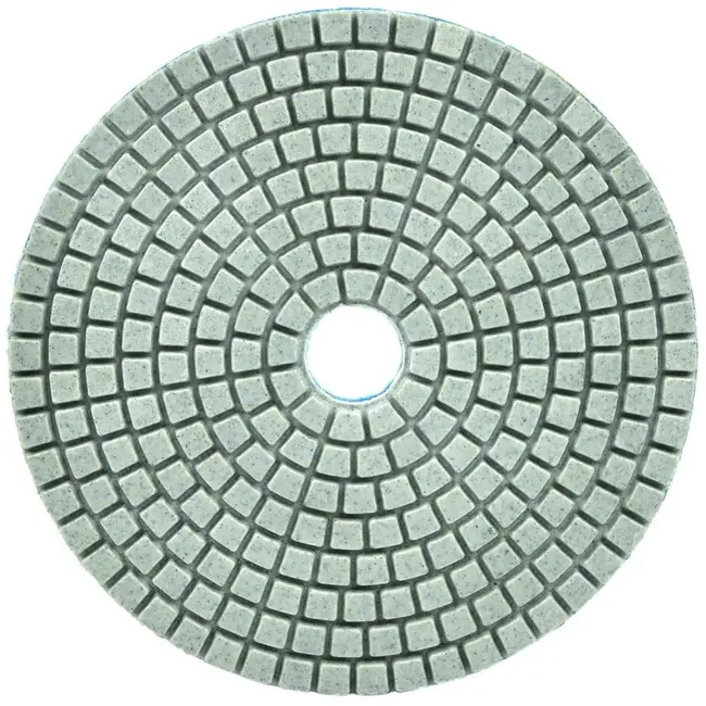 GEKO Diamant polijstpad - 125 mm - Voor nat schuren en polijsten - Klittenband bevestiging