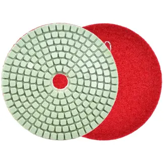 GEKO Diamant polijstpad - 100mm - Klittenband - Voor nat gebruik - G400