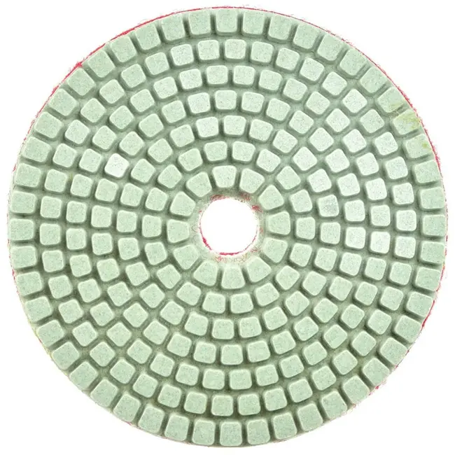 GEKO Diamant polijstpad - 100mm - Klittenband - Voor nat gebruik - G400